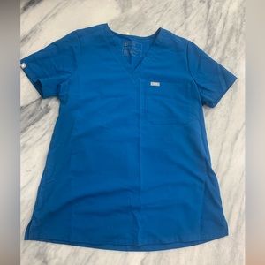 Figs Catarina One Pocket Scrub Top Size Small